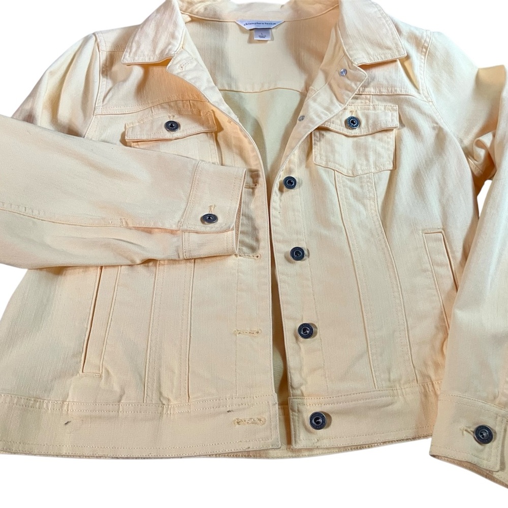 Christopher & Banks Light Tan Jacket